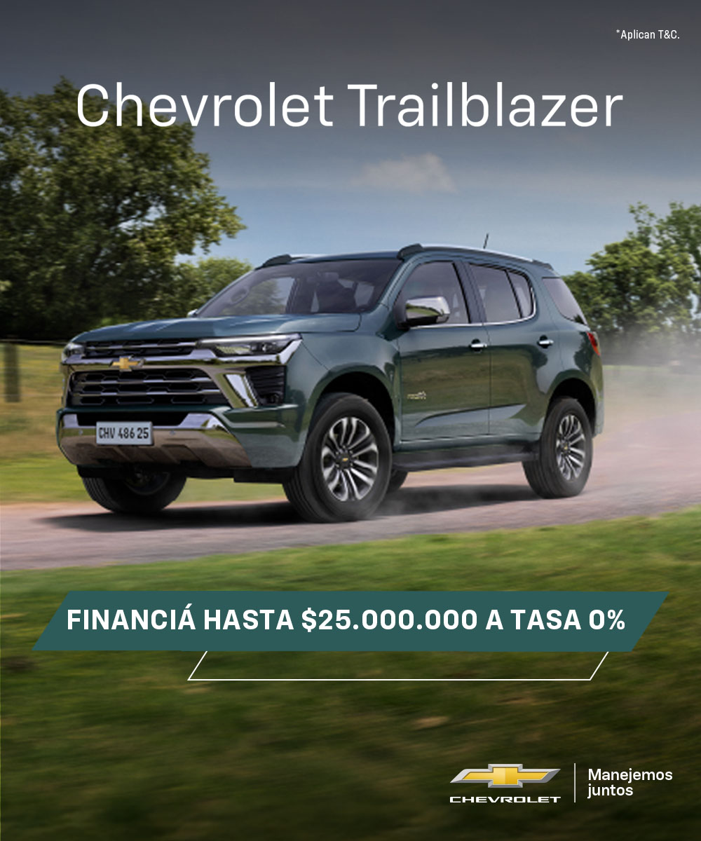 Trailblazer, potencia y conectividad, uniendo todo lo que necesitás