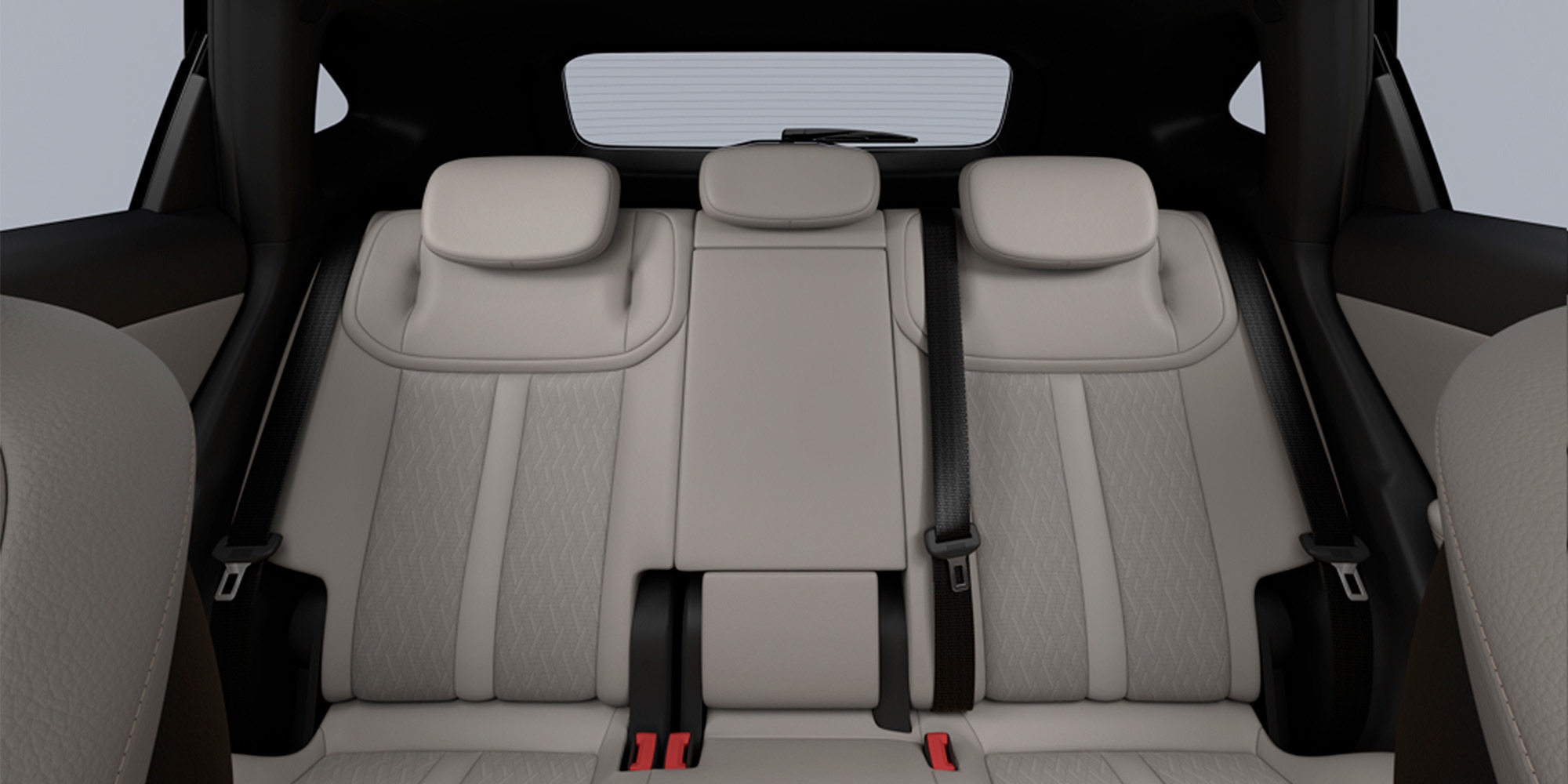 Asientos traseros Chevrolet Captiva PHEV en color sandy soul